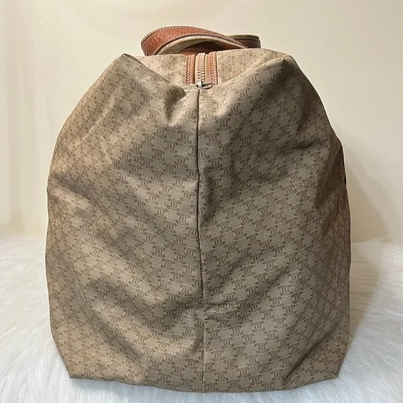 Celine Tan and Brown Travel Bag - Picture 8 of 17